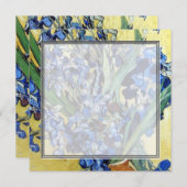 Vincent van Gogh, blaue Reisen im gelben Hintergru (Vorne/Hinten)