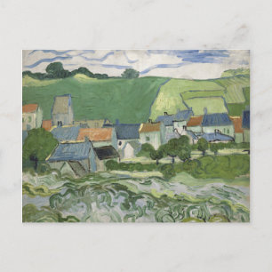 Vincent van Gogh - Blick auf Auvers Postkarte