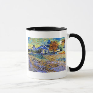 Vincent Van Gogh - Blick auf das Asyl und die Kape Tasse