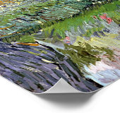 Vincent van Gogh | Blick auf den Arles, 1889 Poster (Ecke)