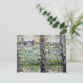 Vincent van Gogh | Blick auf den Arles, 1889 Postkarte (Stehend Vorderseite)