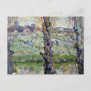 Vincent van Gogh   Blick auf den Arles, 1889 Postkarte