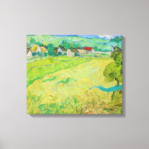 Vincent van Gogh - Blick auf Vessenots bei Auvers Leinwanddruck