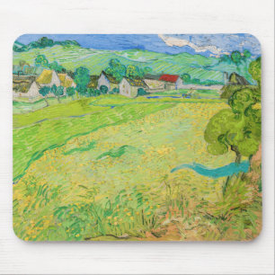 Vincent van Gogh - Blick auf Vessenots bei Auvers Mousepad