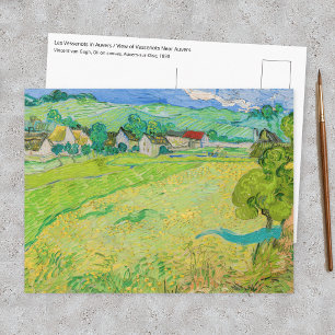 Vincent van Gogh - Blick auf Vessenots bei Auvers Postkarte