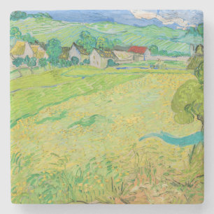 Vincent van Gogh - Blick auf Vessenots bei Auvers Steinuntersetzer