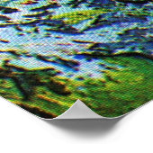 Vincent van Gogh-Blooming Kastanienzweige Poster (Ecke)