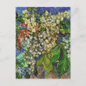 Vincent van Gogh-Blooming Kastanienzweige Postkarte (Vorderseite)
