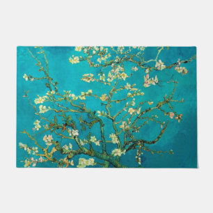 Vincent Van Gogh Blossoming Almond Tree Floral Art Fußmatte