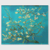 Vincent Van Gogh Blossoming Almond Tree Floral Art Geschenkpapier (Flach)