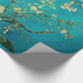 Vincent Van Gogh Blossoming Almond Tree Floral Art Geschenkpapier (Ecke)