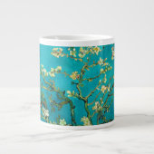 Vincent Van Gogh Blossoming Almond Tree Floral Art Jumbo-Tasse (Vorderseite)