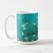 Vincent Van Gogh Blossoming Almond Tree Floral Art Kaffeetasse (Links)