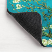 Vincent Van Gogh Blossoming Almond Tree Floral Art Mousepad (Ecke)