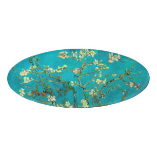 Vincent Van Gogh Blossoming Almond Tree Floral Art Namenschild