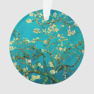 Vincent Van Gogh Blossoming Almond Tree Floral Art Ornament