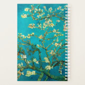 Vincent Van Gogh Blossoming Almond Tree Floral Art Planer (Rückseite)