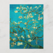 Vincent Van Gogh Blossoming Almond Tree Floral Art Postkarte (Vorderseite)