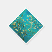 Vincent Van Gogh Blossoming Almond Tree Floral Art Serviette (Ecke)