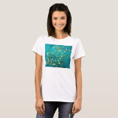 Vincent Van Gogh Blossoming Almond Tree Floral Art T-Shirt (Vorne ganz)