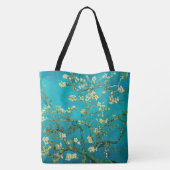 Vincent Van Gogh Blossoming Almond Tree Floral Art Tasche (Rückseite)