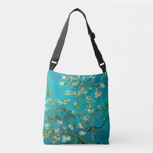 Vincent Van Gogh Blossoming Almond Tree Floral Art Tragetaschen Mit Langen Trägern