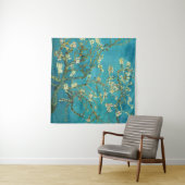 Vincent Van Gogh Blossoming Almond Tree Floral Art Wandteppich (Beispiel (Horizontal))