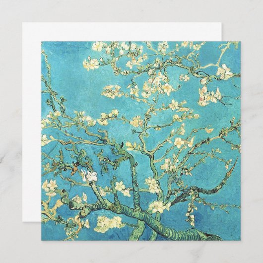 Vincent van Gogh Blossomong Almond Tree (Vorne/Hinten)