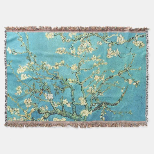 Vincent van Gogh Blossomong Almond Tree Decke (Vorderseite)