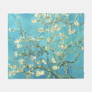 Vincent van Gogh Blossomong Almond Tree Fleecedecke
