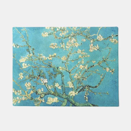 Vincent van Gogh Blossomong Almond Tree Fußmatte (Vorderseite)