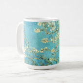 Vincent van Gogh Blossomong Almond Tree Kaffeetasse (Vorderseite Links)