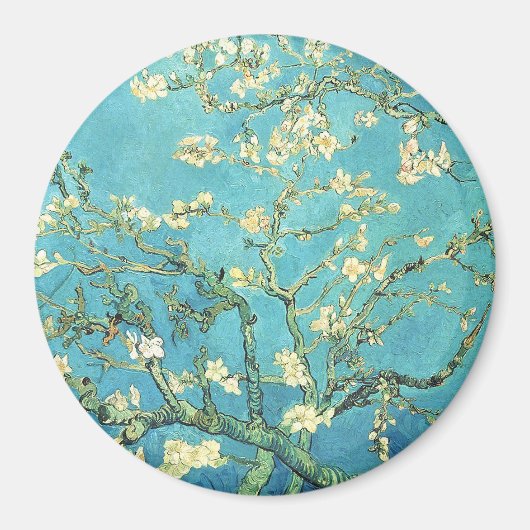 Vincent van Gogh Blossomong Almond Tree Magnet (Vorne)