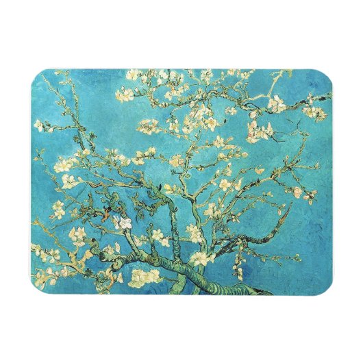 Vincent van Gogh Blossomong Almond Tree Magnet (Horizontal)