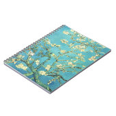 Vincent van Gogh Blossomong Almond Tree Notizblock (Linke Seite)