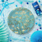 Vincent van Gogh Blossomong Almond Tree Pappteller (Party)