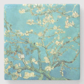 Vincent van Gogh Blossomong Almond Tree Steinuntersetzer (Vorderseite)
