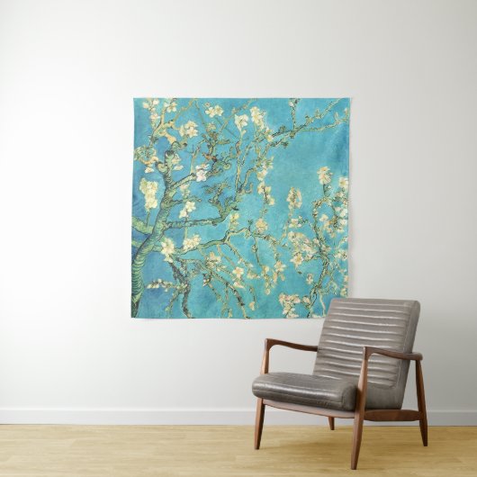 Vincent van Gogh Blossomong Almond Tree Wandteppich (Beispiel (Horizontal))