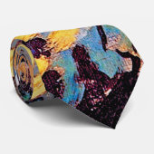 Vincent Van Gogh - blühende Akazienzweige Krawatte (Gerollt)