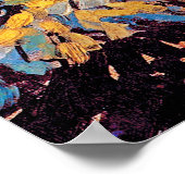 Vincent Van Gogh - blühende Akazienzweige Poster (Ecke)