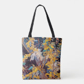 Vincent Van Gogh - blühende Akazienzweige Tasche (Rückseite)
