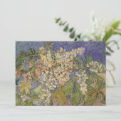 Vincent van Gogh - blühende Kastanienzweige (Stehend Vorderseite)