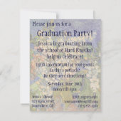 Vincent van Gogh - blühende Kastanienzweige Einladung (Rückseite)