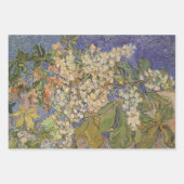 Vincent van Gogh - blühende Kastanienzweige Geschenkpapier Set (Vorderseite 2)