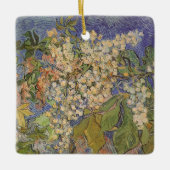 Vincent van Gogh - blühende Kastanienzweige Keramikornament (Vorderseite)
