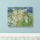 Vincent van Gogh | Blühende Kastanienzweige Leinwanddruck (Insitu (Holzboden))