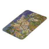 Vincent van Gogh - blühende Kastanienzweige Magnet (Linke Seite)