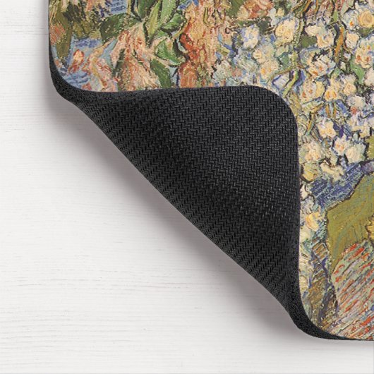 Vincent van Gogh - blühende Kastanienzweige Mousepad (Ecke)