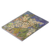 Vincent van Gogh - blühende Kastanienzweige Notizblock (Linke Seite)