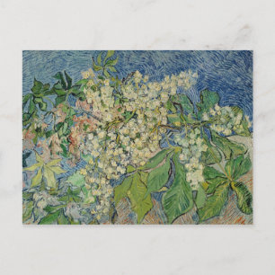 Vincent van Gogh   Blühende Kastanienzweige Postkarte